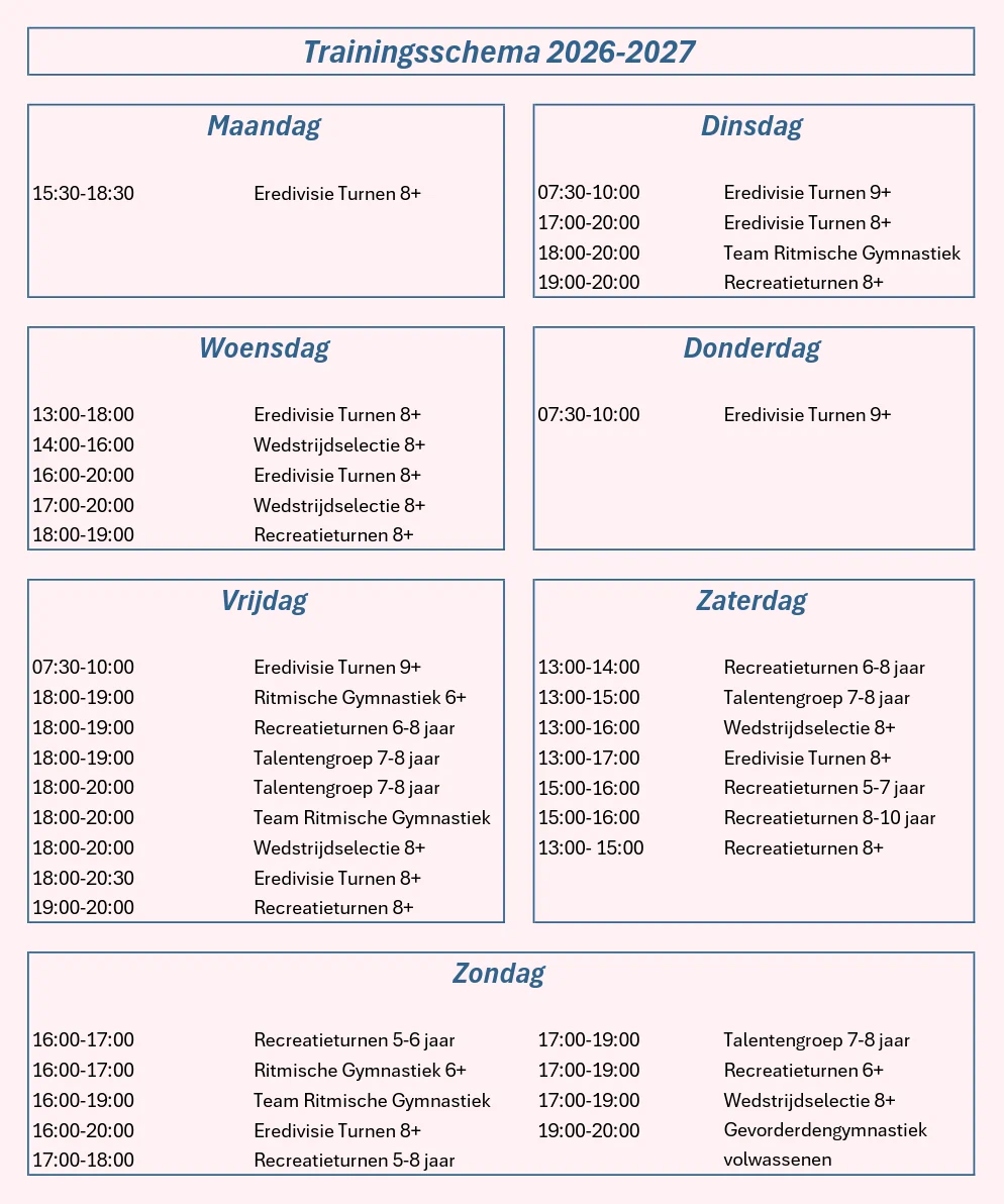 fgc trainingsschema 26 27